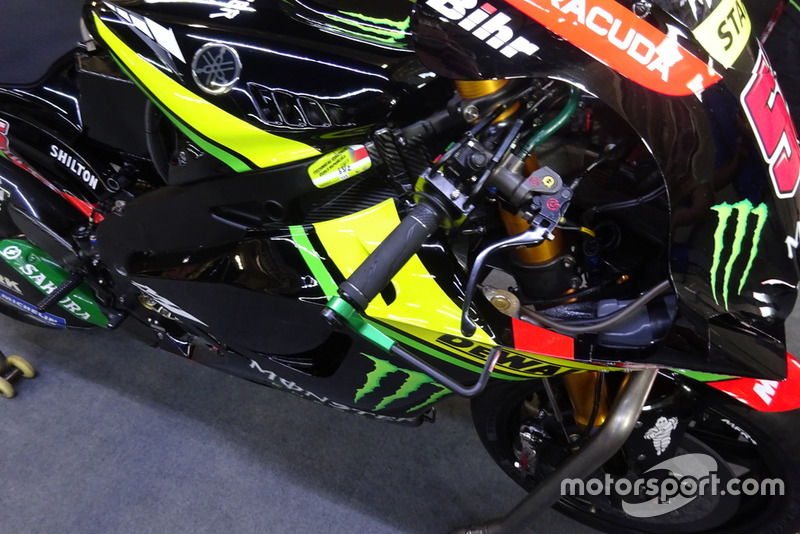 Tech 3 Yamaha garázsbejárás, Cseh GP, Brno