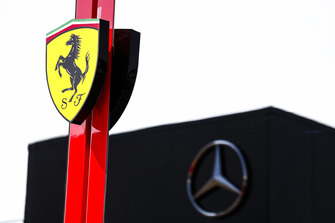 Ferrari and Mercedes motorhomes