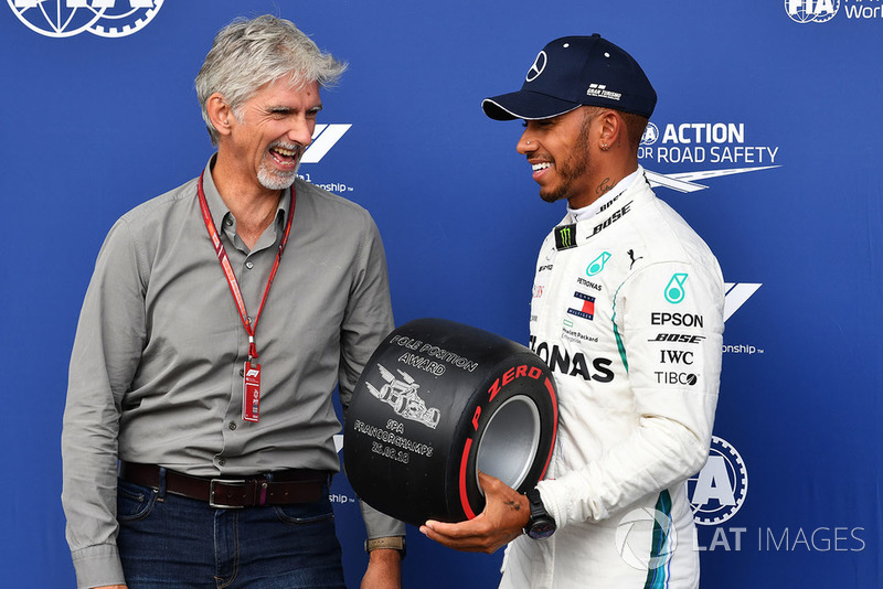 Damon Hill, Sky y Lewis Hamilton, Mercedes AMG F1