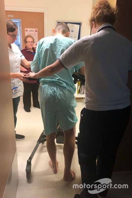 Tito Rabat en el hospital