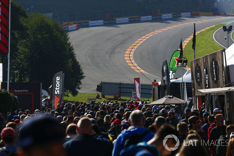 A Belga Nagydíj rajongói - F1 2018