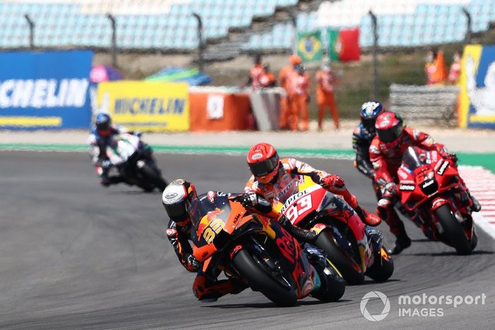 Brad Binder, Red Bull KTM Factory Racing Marc Márquez, Repsol Honda Team