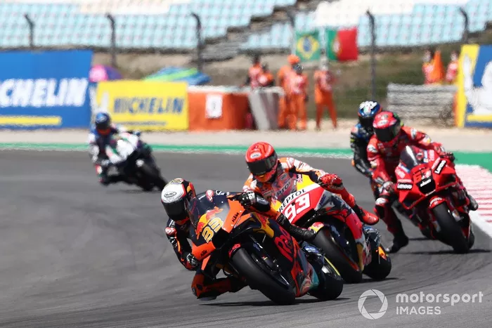 Brad Binder, Red Bull KTM Factory Racing Marc Márquez, Repsol Honda Team