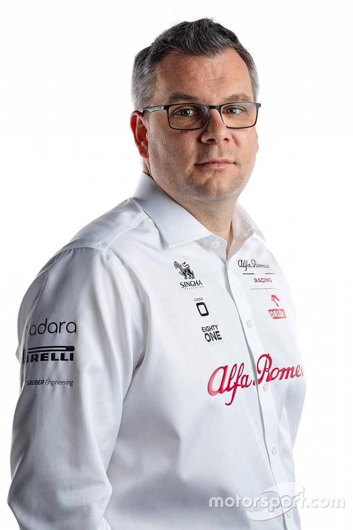 Jan Monchaux, director técnico de Alfa Romeo Racing