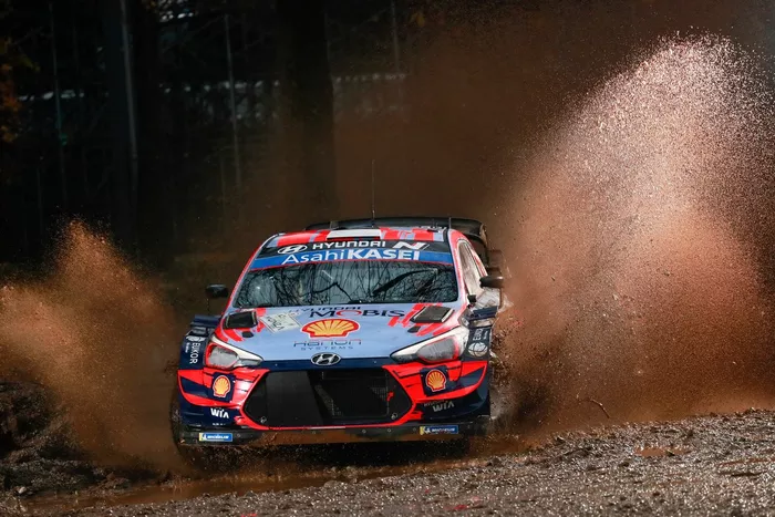 Ott Tänak, Martin Järveoja, Hyundai Motorsport Hyundai i20 Coupe WRC