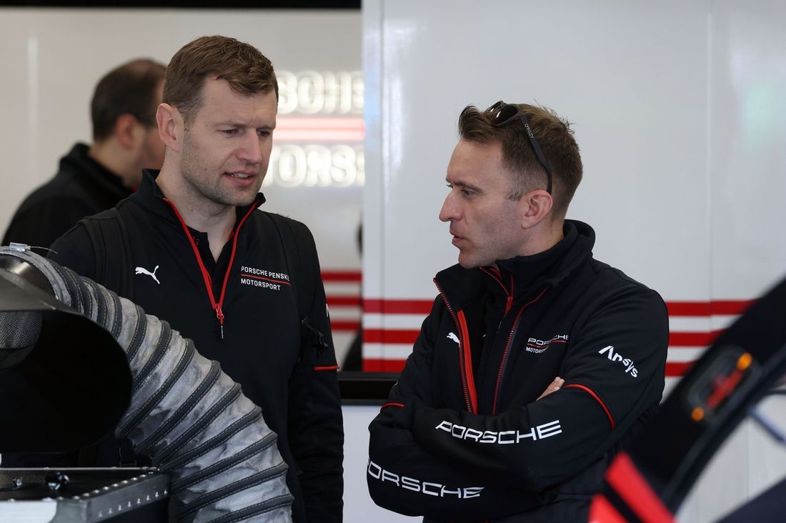 #5 Porsche Penske Motorsport Porsche 963: Michael Christensen, Timo Bernhard