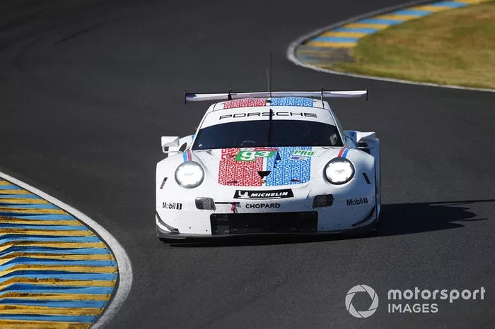 #93 Porsche GT Team Porsche 911 RSR: Patrick Pilet, Nick Tandy, Earl Bamber