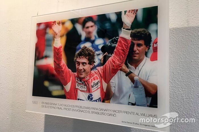 Exposición Ayrton Senna 25 años 25 imagenes ineditas