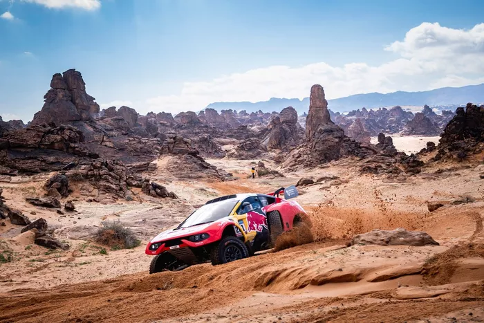 #201 Bahrain Raid Xtreme Prodrive: Sebastien Loeb, Fabian Lurquin