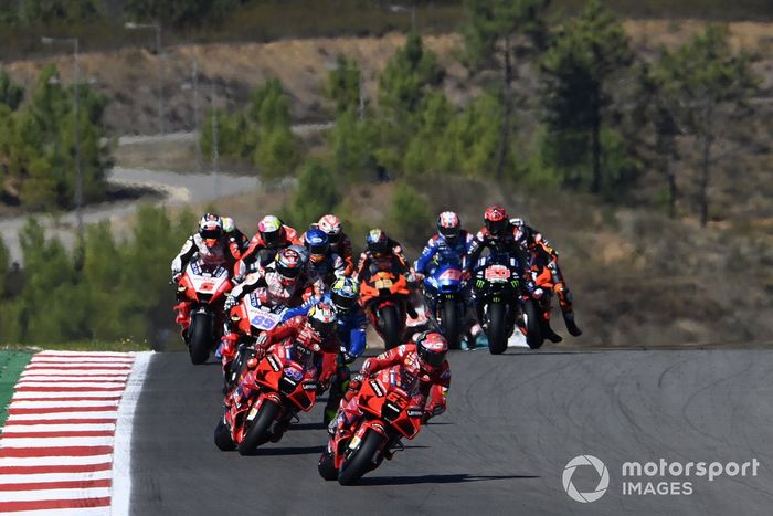 Francesco Bagnaia, Ducati Team race start