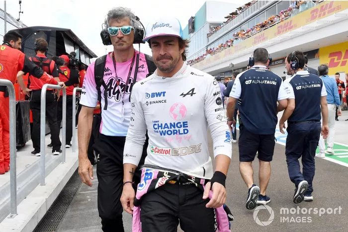 Fernando Alonso, equipo Alpine F1