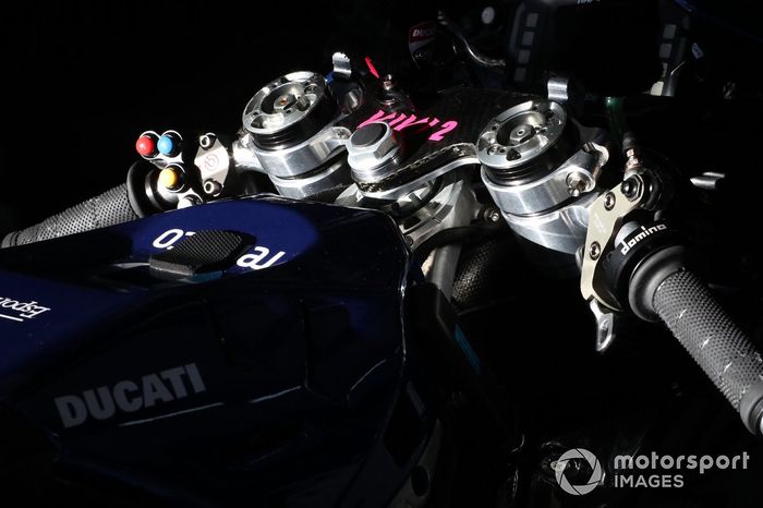 Detalle de la moto de Esponsorama MotoGP 