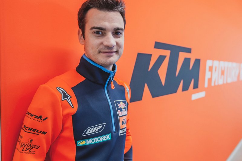 Dani Pedrosa, tester Red Bull KTM Factory Racing