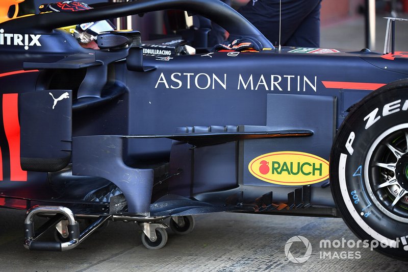 Область дефлектора Red Bull RB15