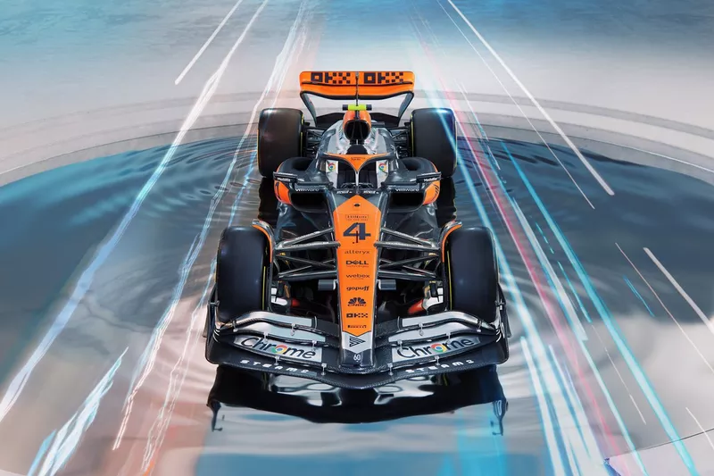 La livrée spéciale de McLaren pour le GP de Grande-Bretagne