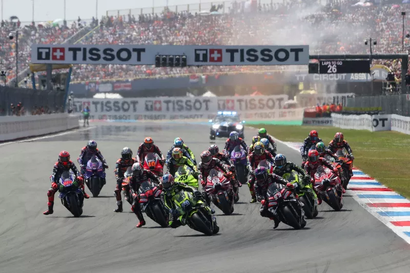 Départ de la course