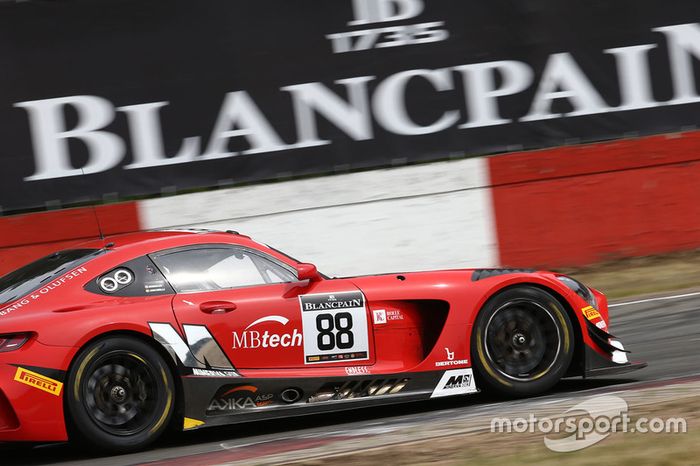 #88 Akka ASP Mercedes AMG GT3: Felix Serralles, Daniel Juncadella