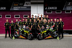 Photo d'équipe de Jonas Folger, Monster Yamaha Tech 3; Johann Zarco, Monster Yamaha Tech 3