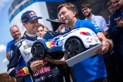 Sébastien Ogier,Volkswagen Motorsport con Jost Capito, Director Volkswagen Motorsport