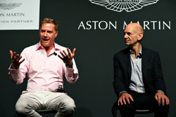 Marek Reichman, Chief Creative Officer en Design Director Aston Martin, Adrian Newey, Chief Technica