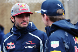 Carlos Sainz Jr., Scuderia Toro Rosso ve Max Verstappen, Red Bull Racing