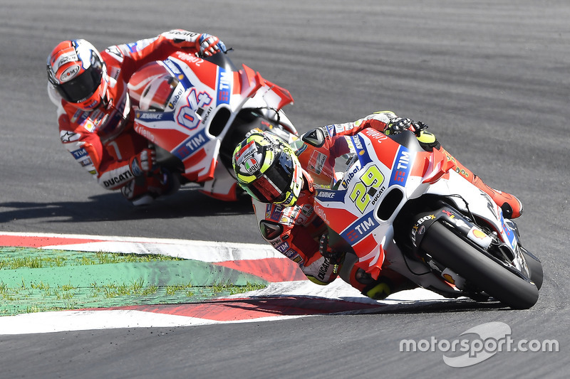 Andrea Iannone, Ducati Team, Andrea Dovizioso, Ducati Team