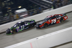 Denny Hamlin, Joe Gibbs Racing, Toyota; Martin Truex Jr., Furniture Row Racing, Toyota