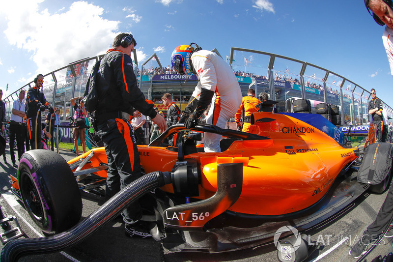 Fernando Alonso, McLaren MCL33 Renault