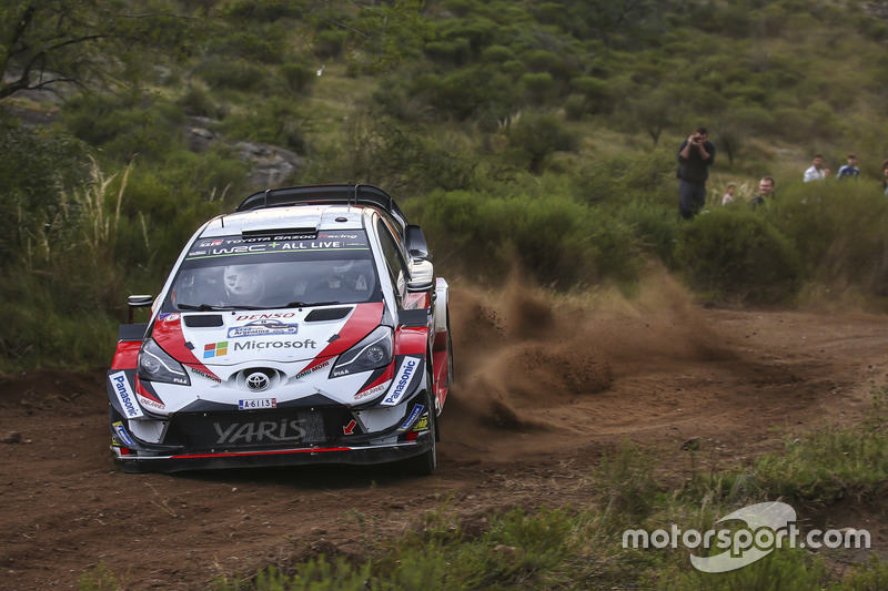 Ott Tanak, Martin Järveoja, Toyota Yaris WRC, Toyota Gazoo Racing