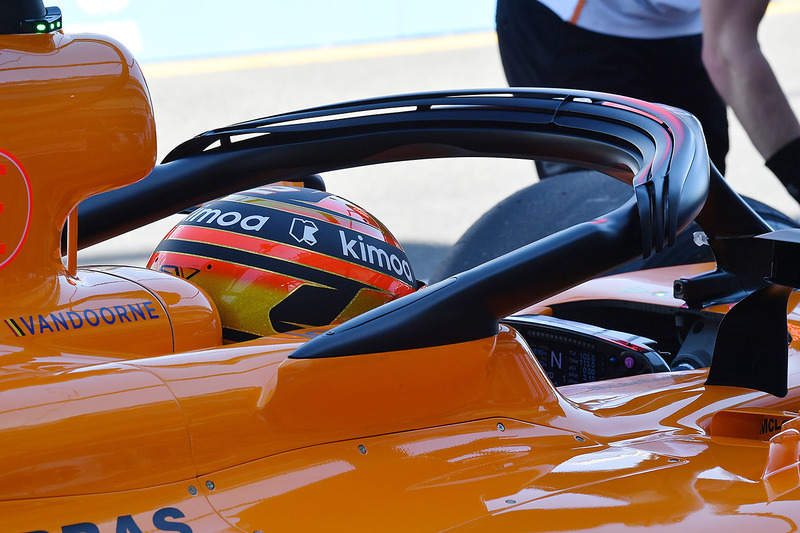Halo на McLaren MCL33