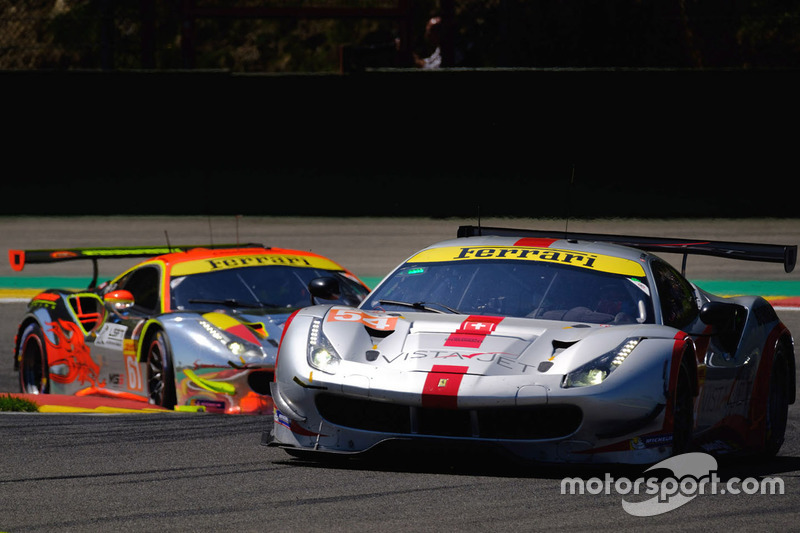 #54 Spirit of Race Ferrari 488 GTE: Thomas Flohr, Francesco Castellacci, Giancarlo Fisichella