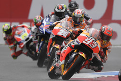 Marc Márquez, Repsol Honda Team y Dani Pedrosa, Repsol Honda Team