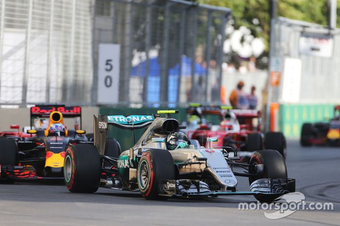 Nico Rosberg ganó en Bakú en su camino al título en 2016: