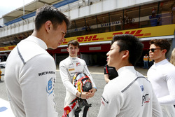 Charles Leclerc, ART Grand Prix, Nirei Fukuzumi, ART Grand Prix, Alexander Albon, ART Grand Prix y N