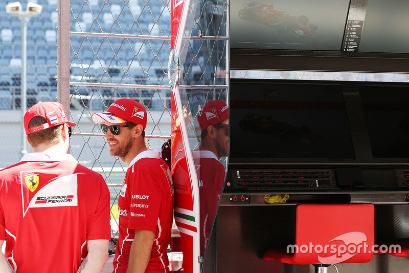 Кімі Райкконен, Ferrari, Себастьян Феттель, Ferrari