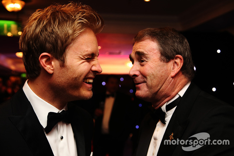 World Champion Nico Rosberg, Mercedes AMG F1, Nigel Mansell