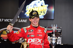 Race winner Harrison Burton
