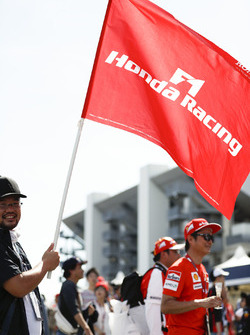 A Honda flag