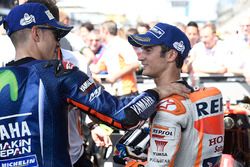 Ganador, Maverick Viñales, Yamaha Factory Racing, tercero, Dani Pedrosa, Repsol Honda Team