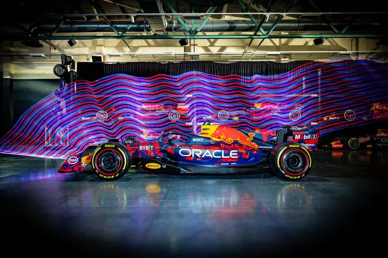 La livrée de la RB20 de Red Bull Racing pour le GP de Grande-Bretagne