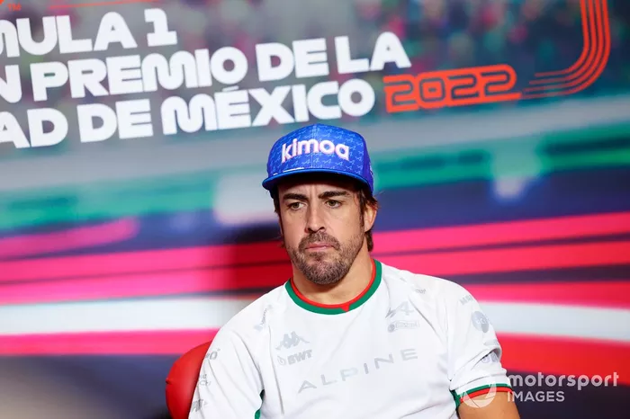 Conferencia de prensa Fernando Alonso, Alpine F1 Team 