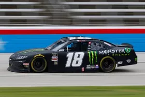 Riley Herbst, Joe Gibbs Racing, Toyota Supra Monster Energy