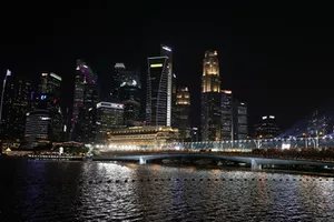La ligne d'horizon de Singapour