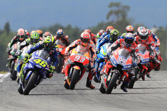 Andrea Dovizioso, Ducati Team, Valentino Rossi, Yamaha Factory Racing
