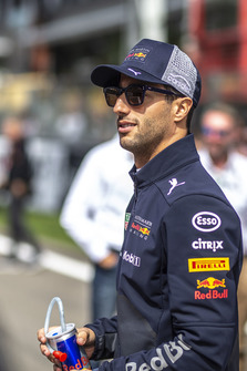 Daniel Ricciardo, Red Bull Racing on the drivers parade
