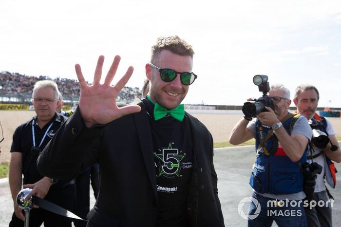 Jonathan Rea, Kawasaki Racing Team celebra su quinto título mundial
