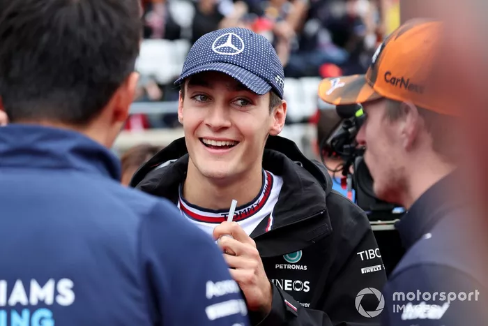 Alex Albon, Williams Racing, George Russell, Mercedes AMG, Max Verstappen, Red Bull Racing
