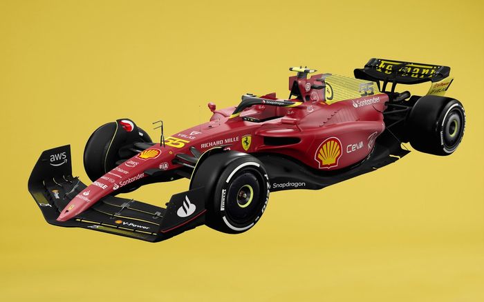Ferrari F1-75 Italian GP livery 
