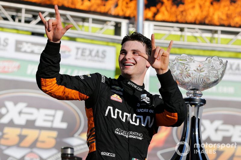 Ganador Patricio O'Ward, Arrow McLaren SP Chevrolet