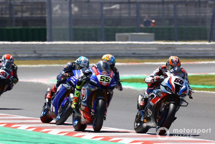 Michael van der Mark, BMW Motorrad WorldSBK Team, Andrea Locatelli, PATA Yamaha WorldSBK Team
